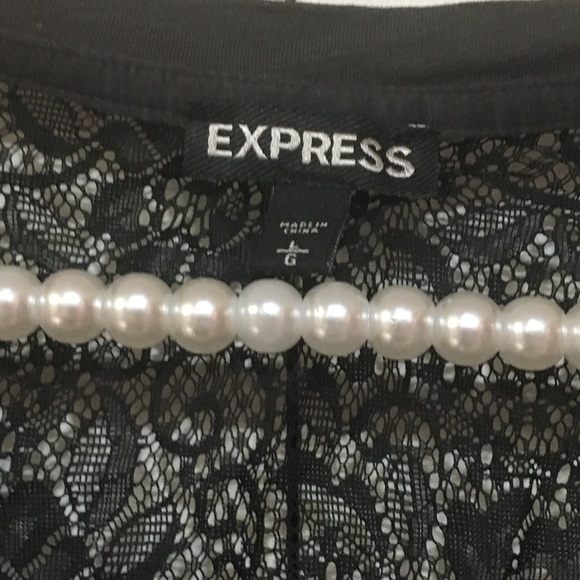 Express sequin top size large - Picture 4 of 7
